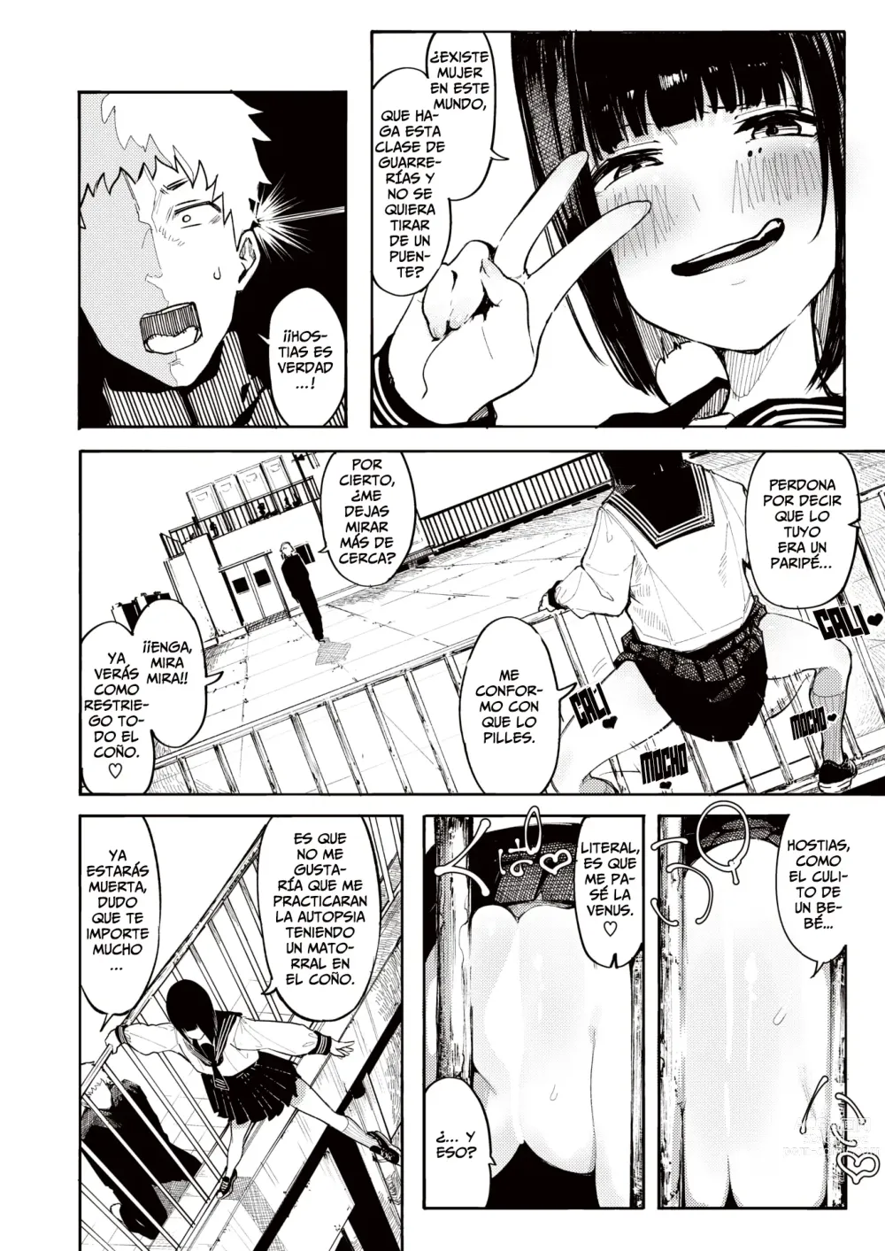 Page 6 of manga La Moza Suicida