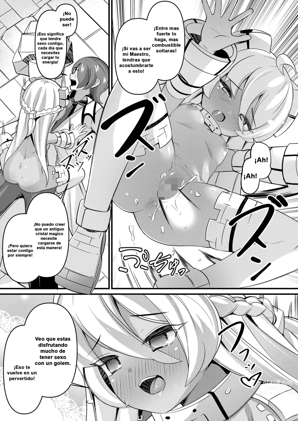 Page 21 of manga The Ruins' Protector Golem