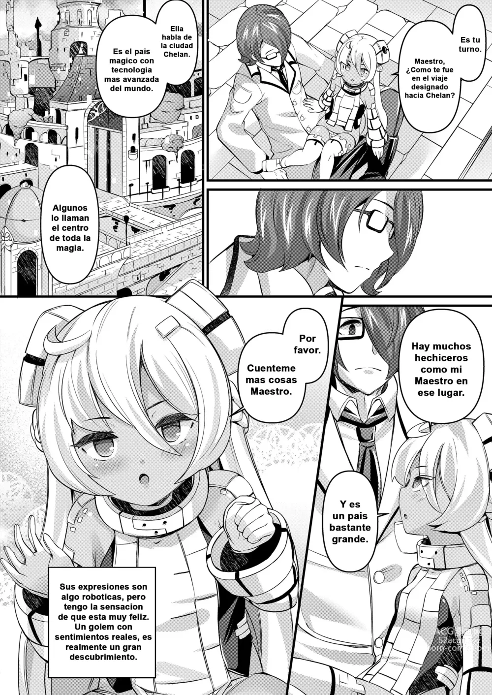 Page 4 of manga The Ruins' Protector Golem