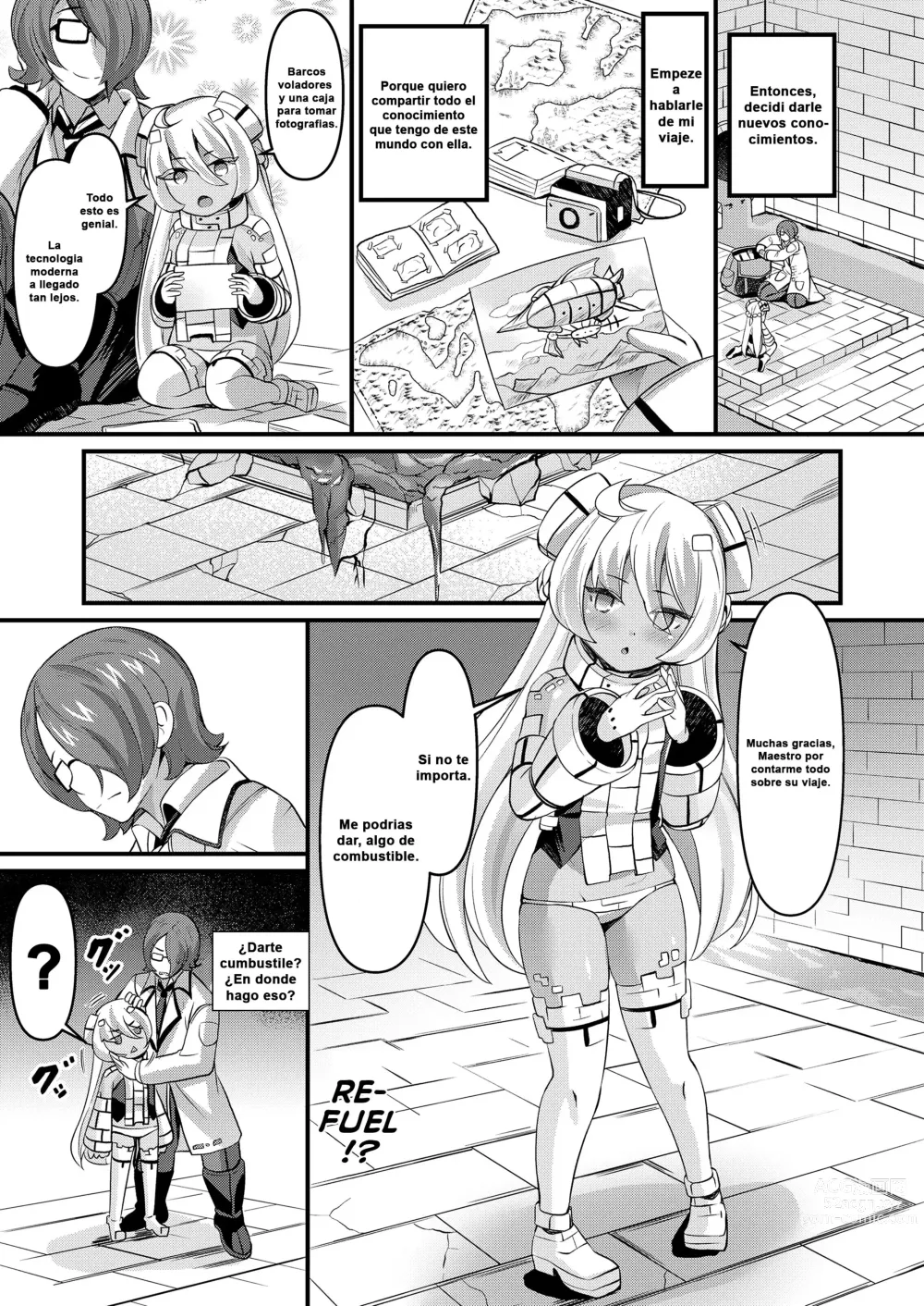 Page 5 of manga The Ruins' Protector Golem