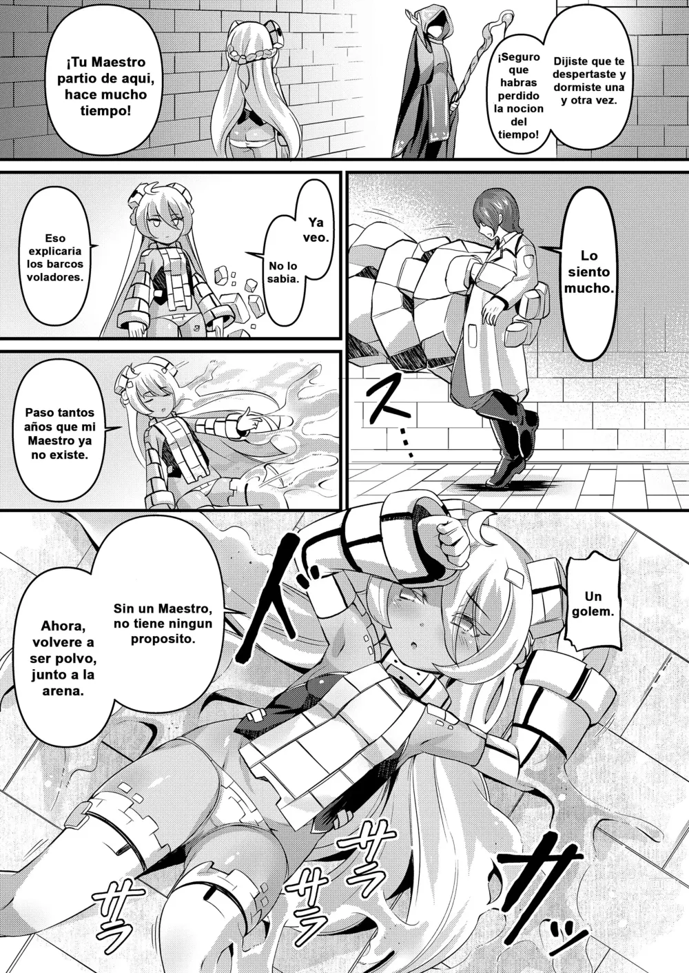 Page 7 of manga The Ruins' Protector Golem