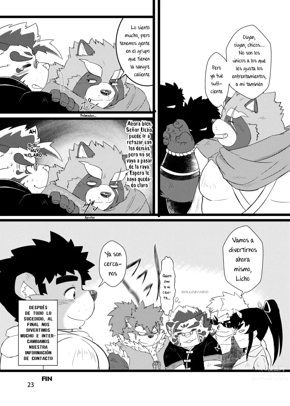 Page 26 of doujinshi ¿No es ese mi amigo Licho?