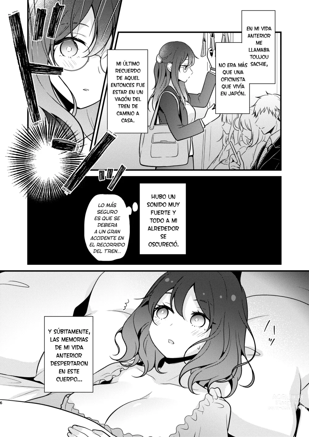 Page 6 of doujinshi Tensei-saki no Fiancé wa NTR Zokusei Mochi deshita