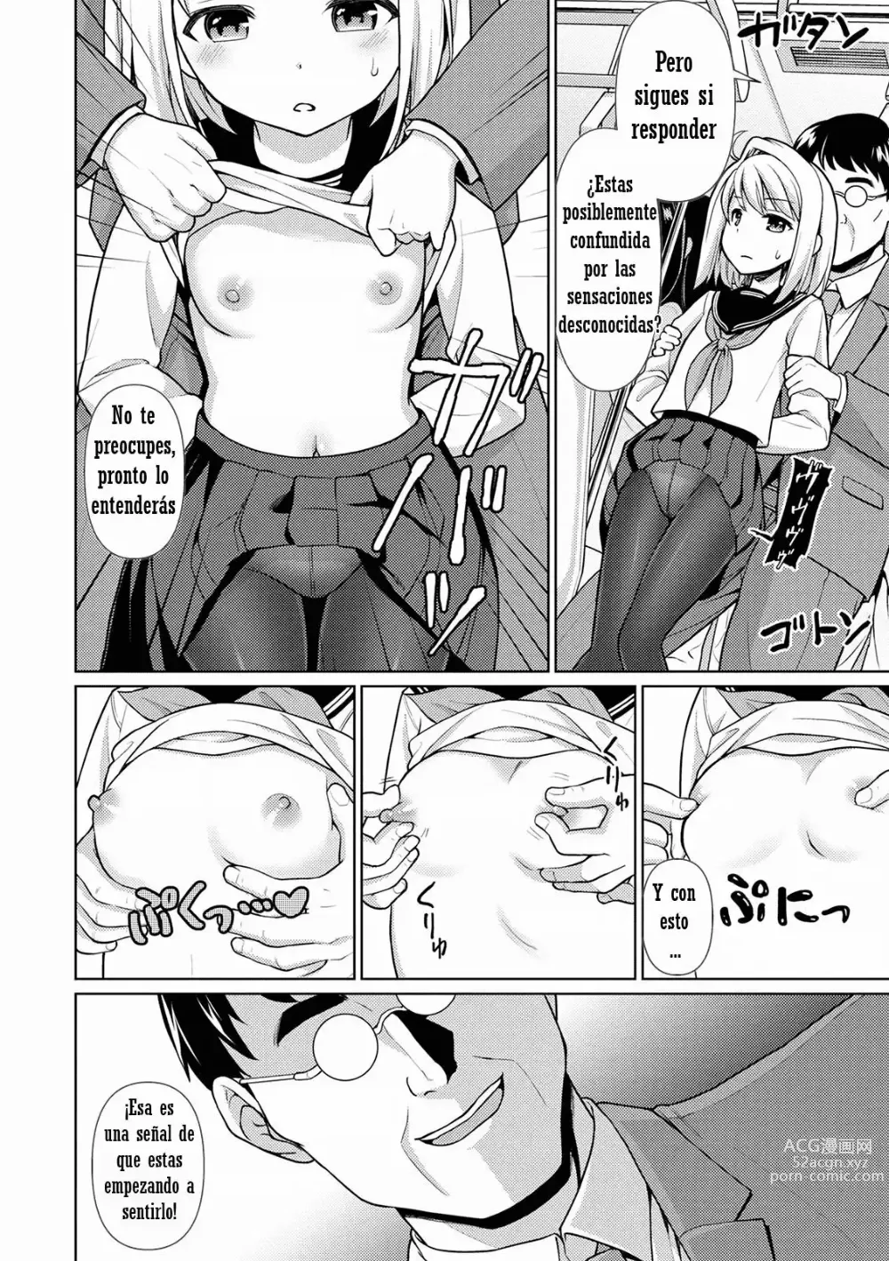 Page 8 of doujinshi Mukuchi Shoujo no Chikan Higai 1-8 + After