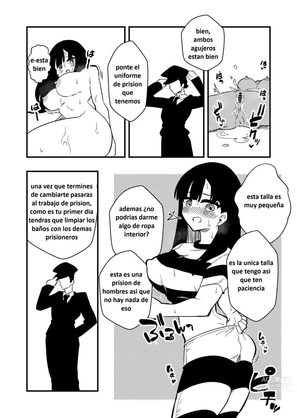 Page 8 of doujinshi Enzai Nyotaika Kei Case.2