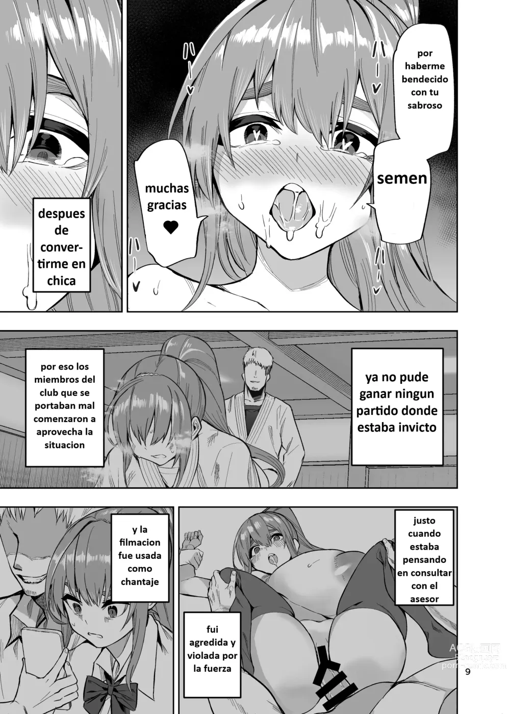 Page 10 of doujinshi Dosukebe Onaho Body Byou Tsuyokute Kakkoii Kareshi ga Onaho ni Naru made
