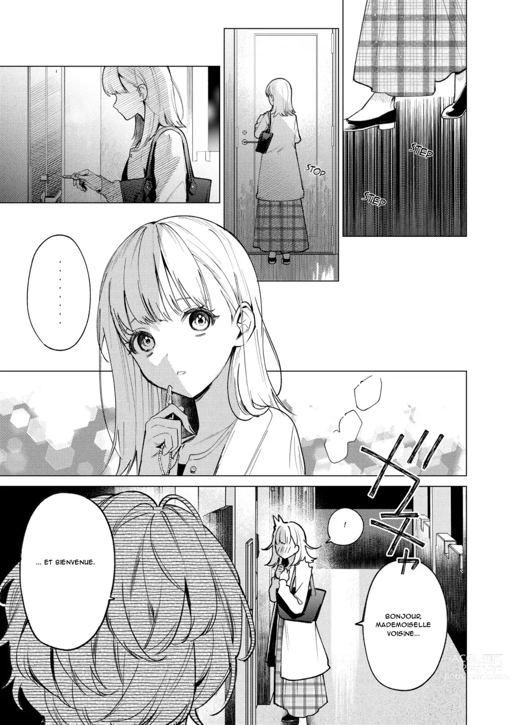 Page 2 of doujinshi The Neighbor in Room 203 - Le voisin de la chambre 203