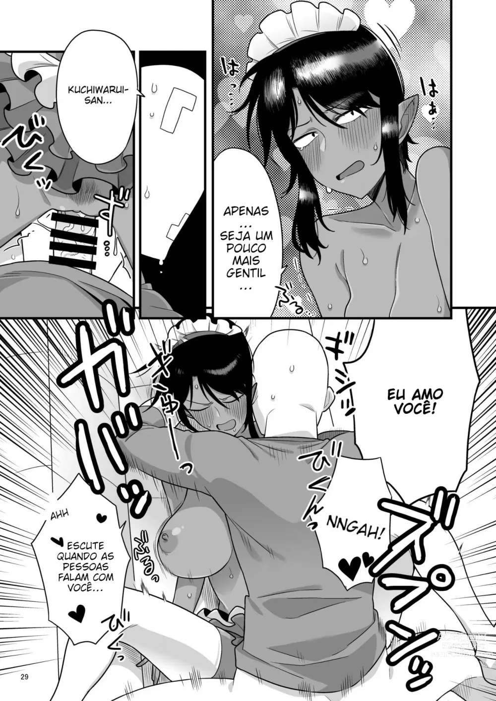 Page 29 of doujinshi Kuchi Warui-san no Yowami o Nigitte Iroiro Sasete Morau Hon