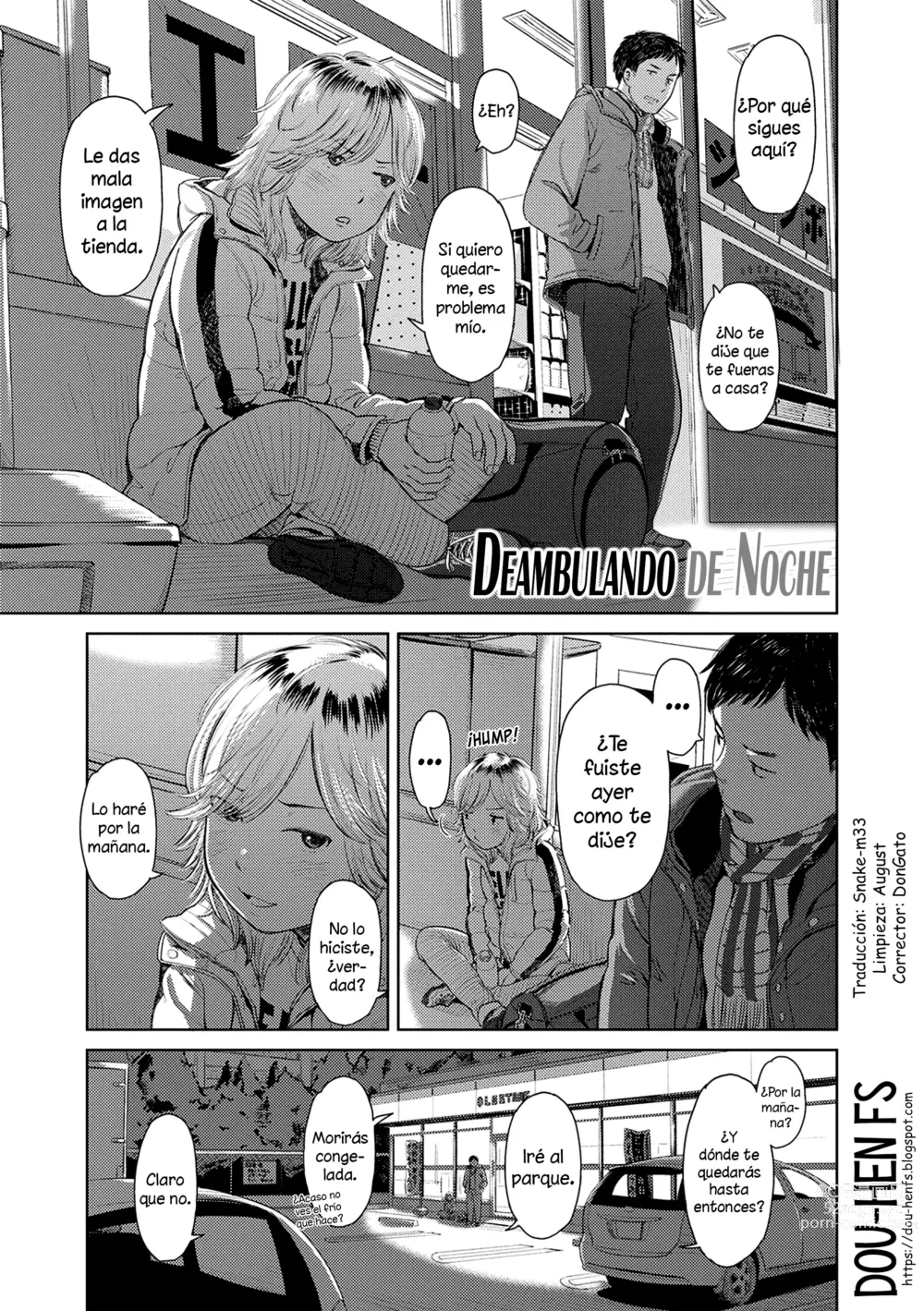 Page 33 of manga Bienvenido a casa