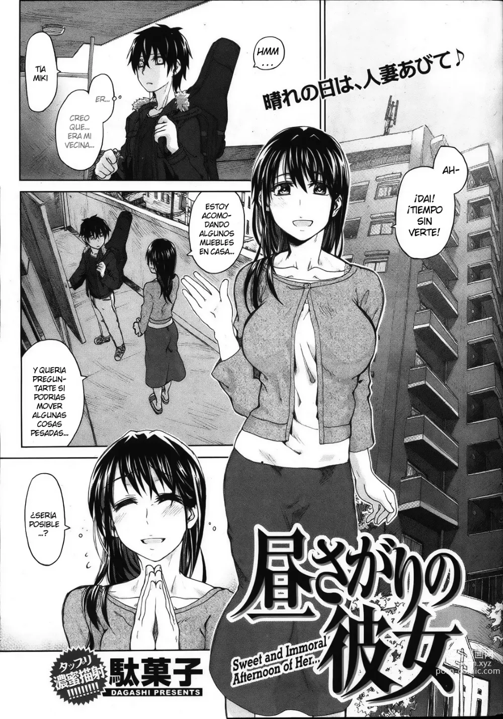 Page 1 of manga Hirusagari no Kanojo - Sweet and Immoral Afternoon of Her...