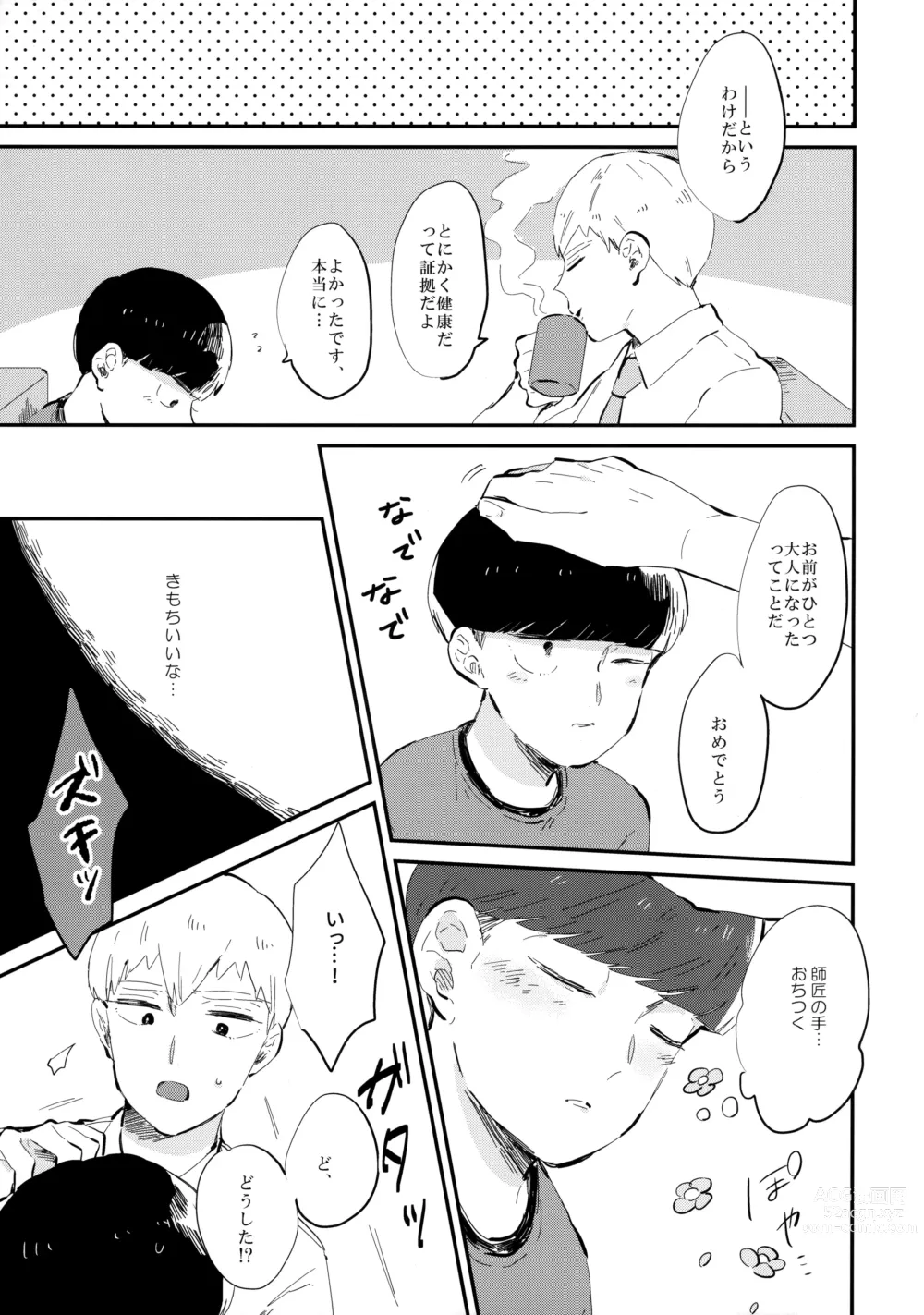 Page 8 of doujinshi Milky Boy, Oshiete Ageru.