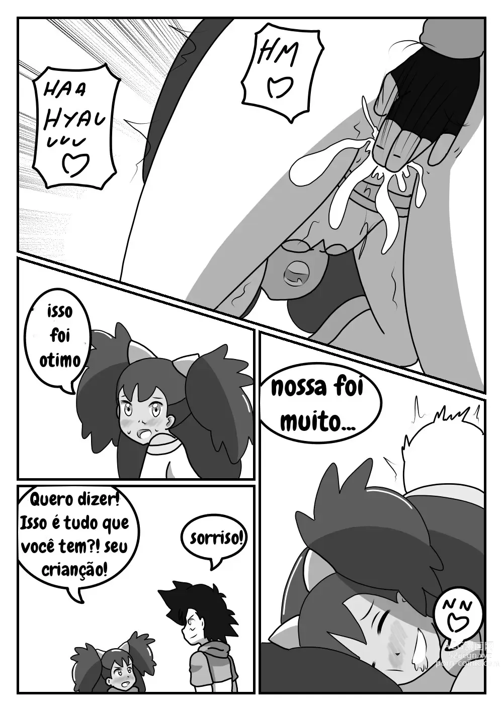 Page 9 of doujinshi Satoshi and koharu daily talk cap 04