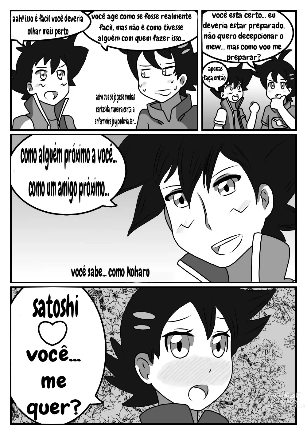 Page 6 of doujinshi Satoshi and koharu daily talk cap 07