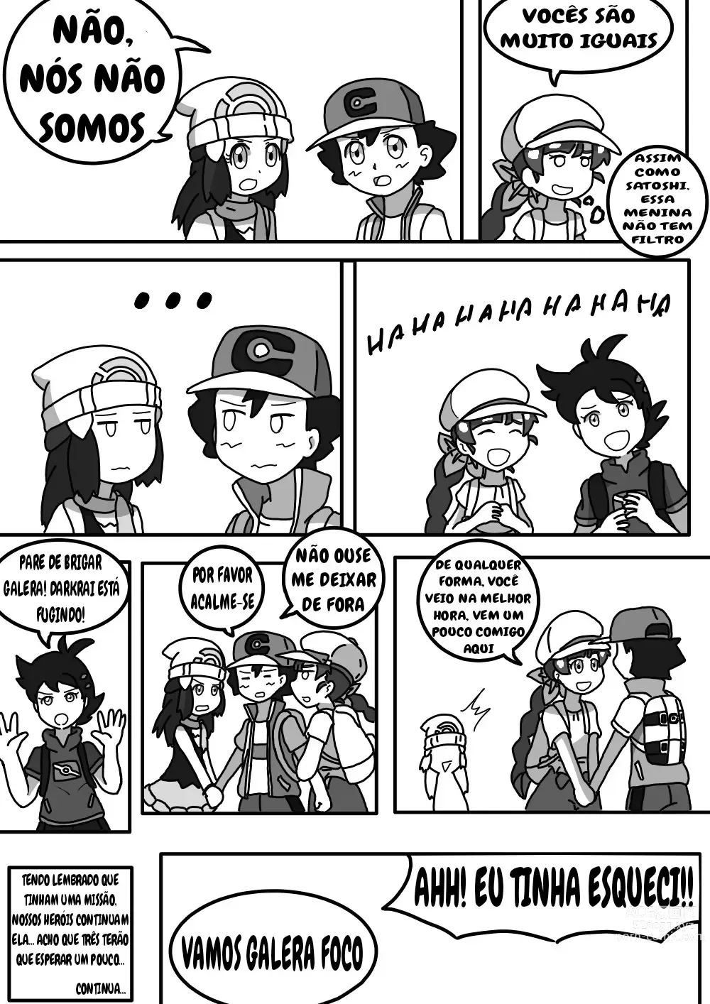 Page 30 of doujinshi Satoshi and koharu daily talk cap 08