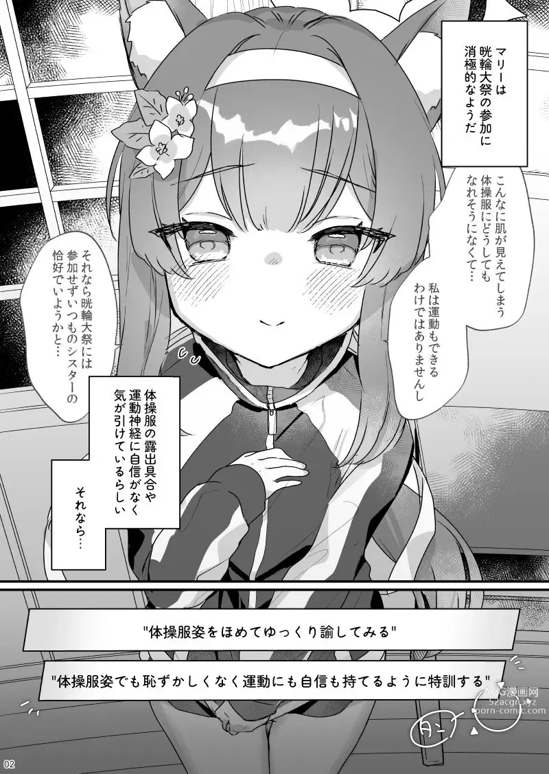 Page 2 of doujinshi Ee!? Mari-chan de Furachi na Mousou o Suru Sensei ga Iru ndesu ka!?