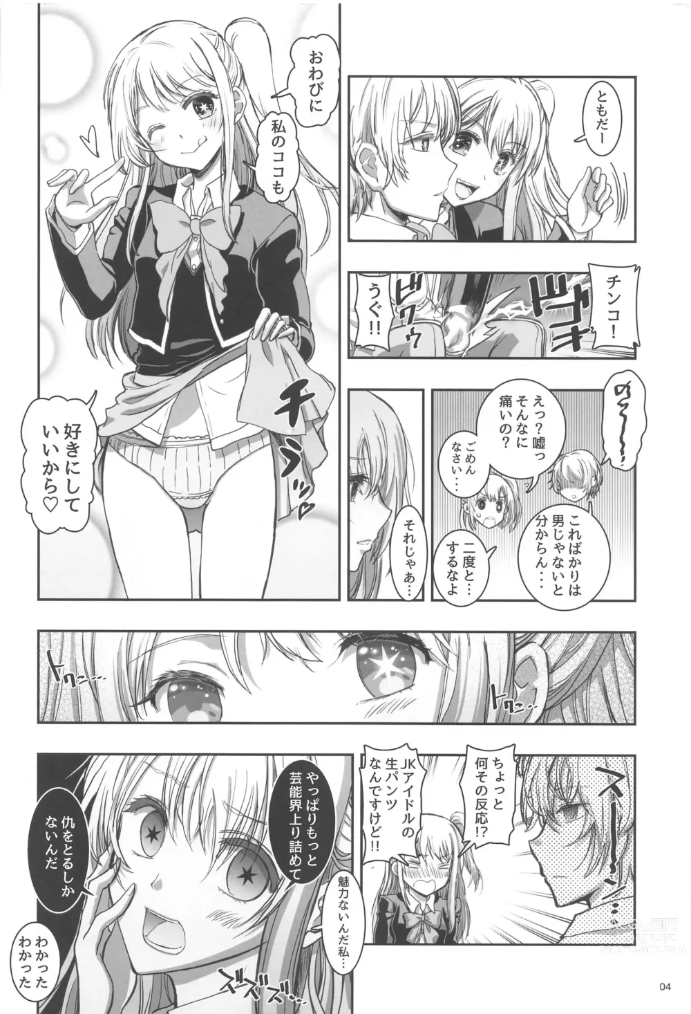 Page 3 of doujinshi AI TO TSUIOKU NO HIBI