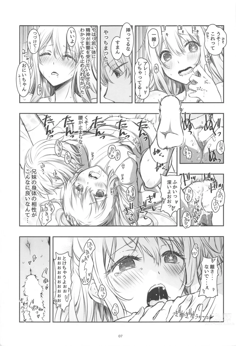 Page 6 of doujinshi AI TO TSUIOKU NO HIBI