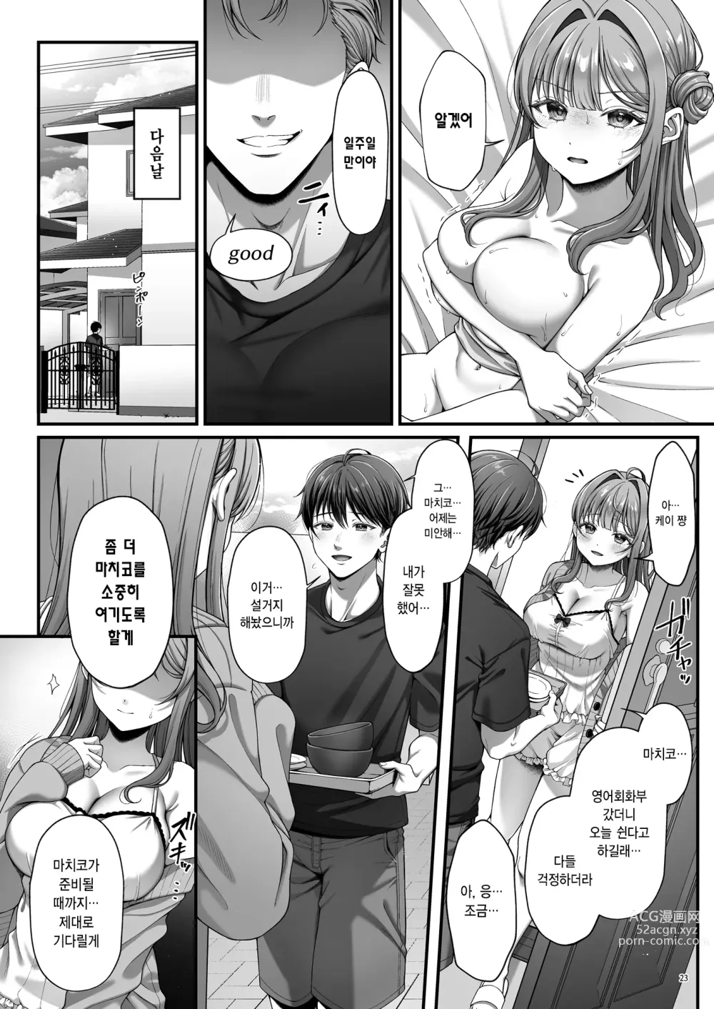 Page 25 of doujinshi 서머타임 홈스테이를 온 거근 유학생에게 개발 당한 처녀