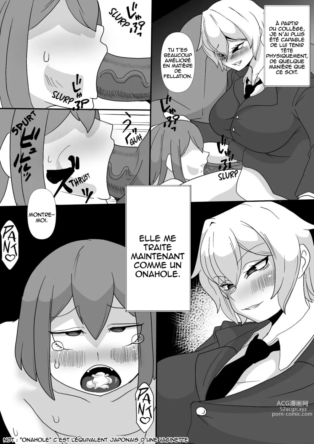 Page 2 of doujinshi Futanari Osananajimi ni Houshi Suru Shota