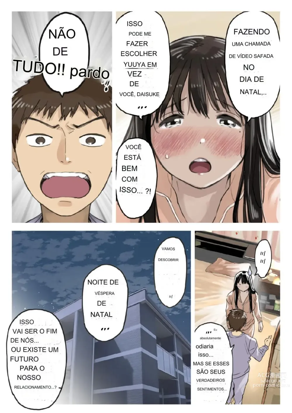 Page 73 of doujinshi Kanojo no SmaPho o Nozoita dake nano ni 3  I Just Snooped through Her Smartphone 3 [ptbr] google tradutor