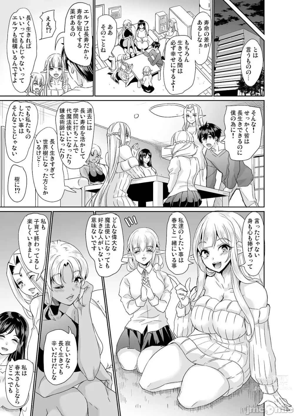 Page 174 of doujinshi スケベエルフ姉妹、婚活に来る 総集編