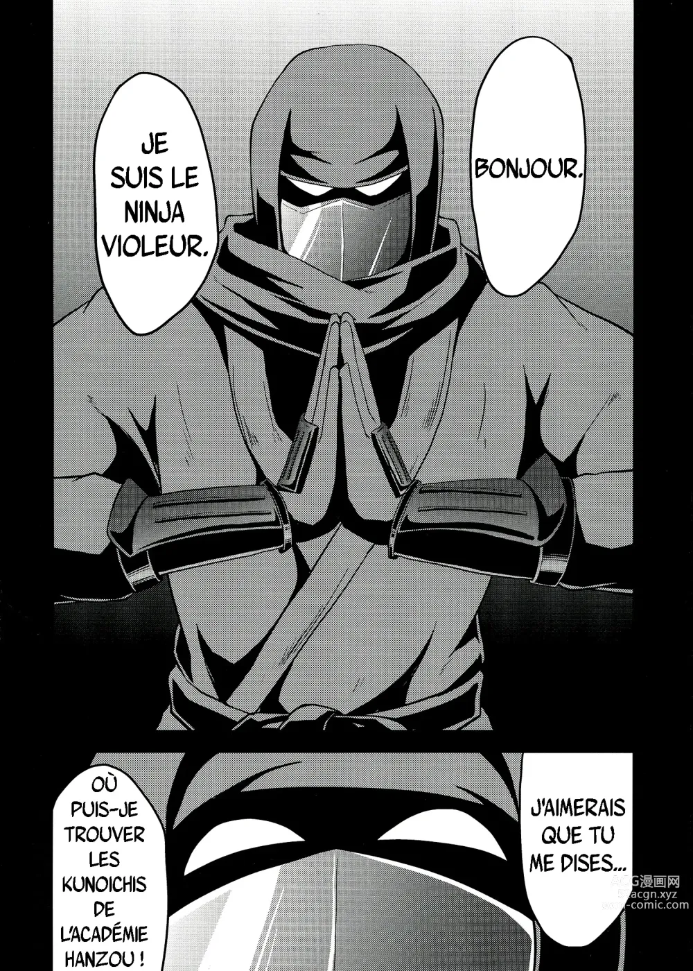 Page 3 of doujinshi Le ninja violeur