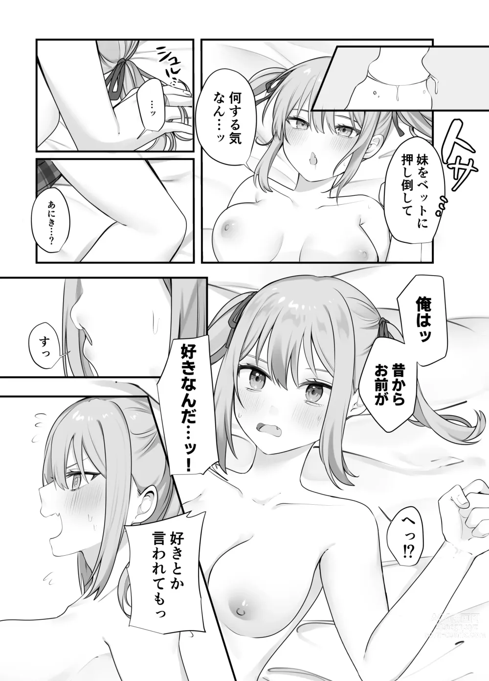 Page 29 of doujinshi Sex Shinai to Derarenai Heya ni Naka no Warui Imouto to Tojikomerareru