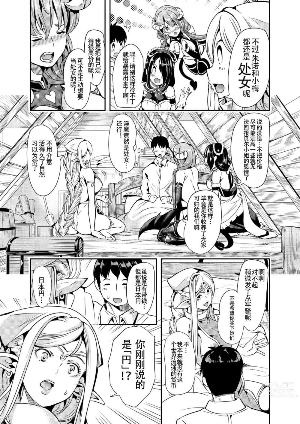 Page 10 of doujinshi 僕の異世界ハーレム 总集篇