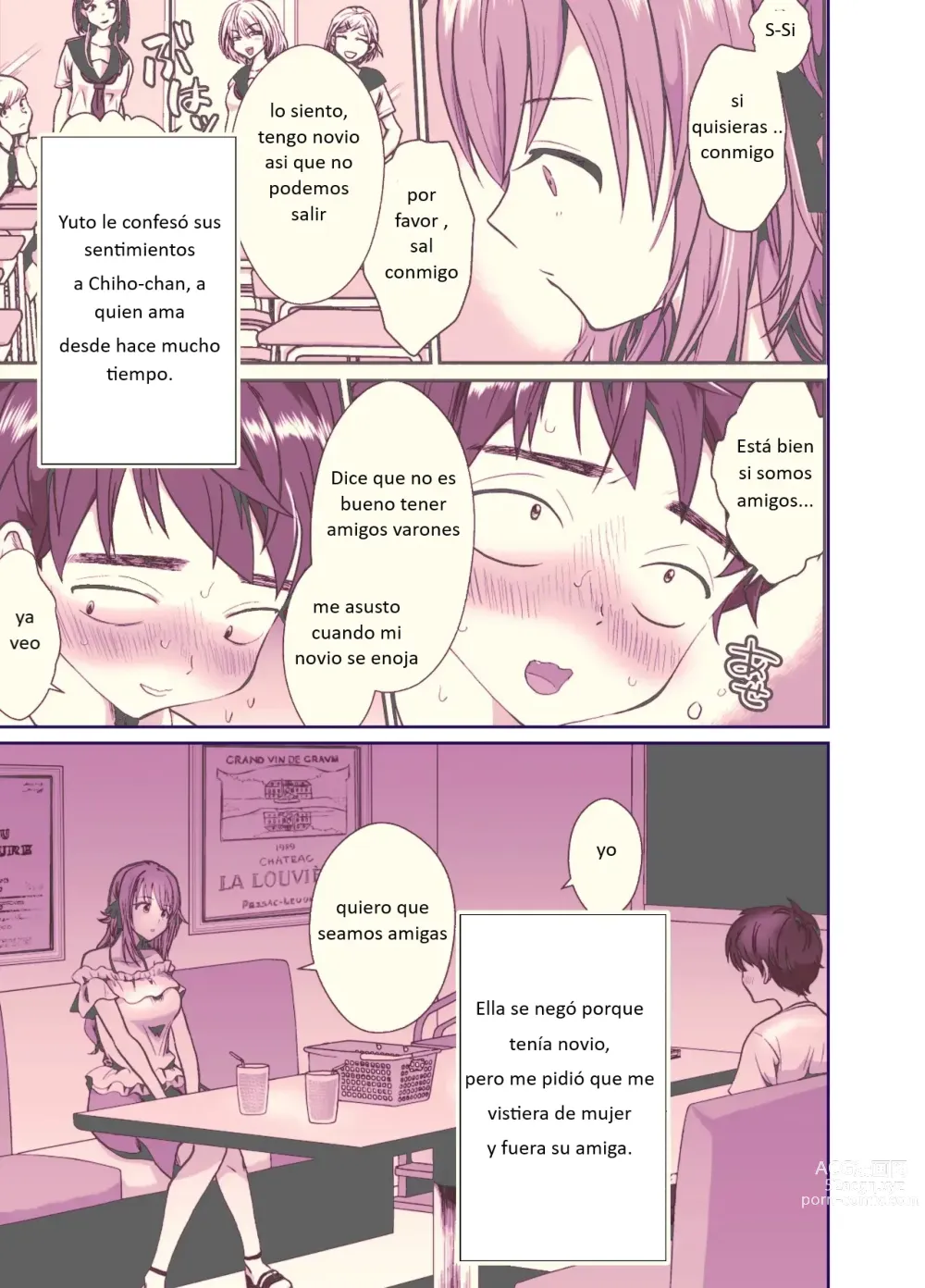 Page 2 of doujinshi Kareshi Mochi MenHeal Joshi ni Koi o Shita Boku no Matsuro 3