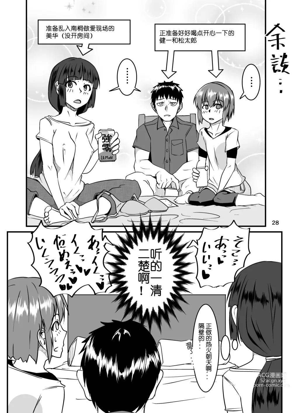 Page 28 of doujinshi Cosplay Uriko no Otomodachi Daiyonnwa: Ibentogo Asedakussu!