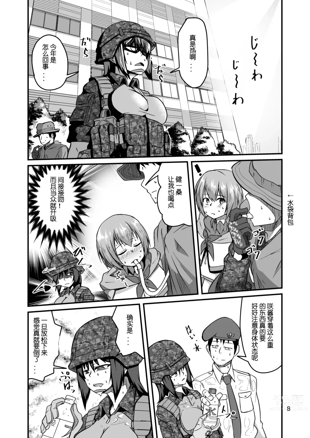 Page 8 of doujinshi Cosplay Uriko no Otomodachi Daiyonnwa: Ibentogo Asedakussu!