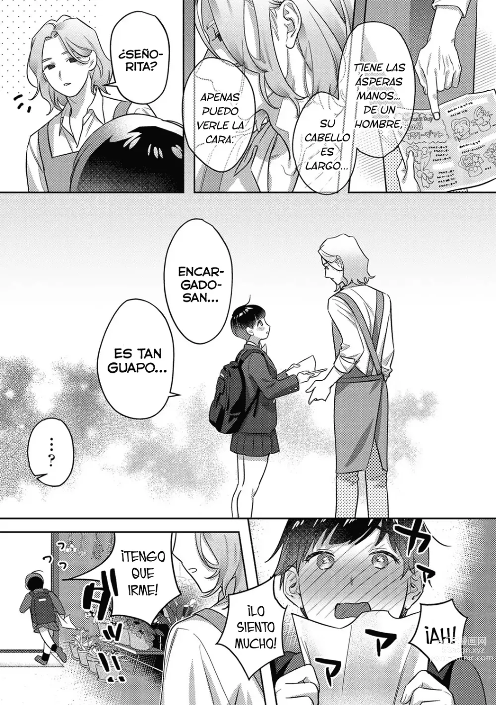 Page 7 of manga Ohanayasan to joshi kousei CAP01