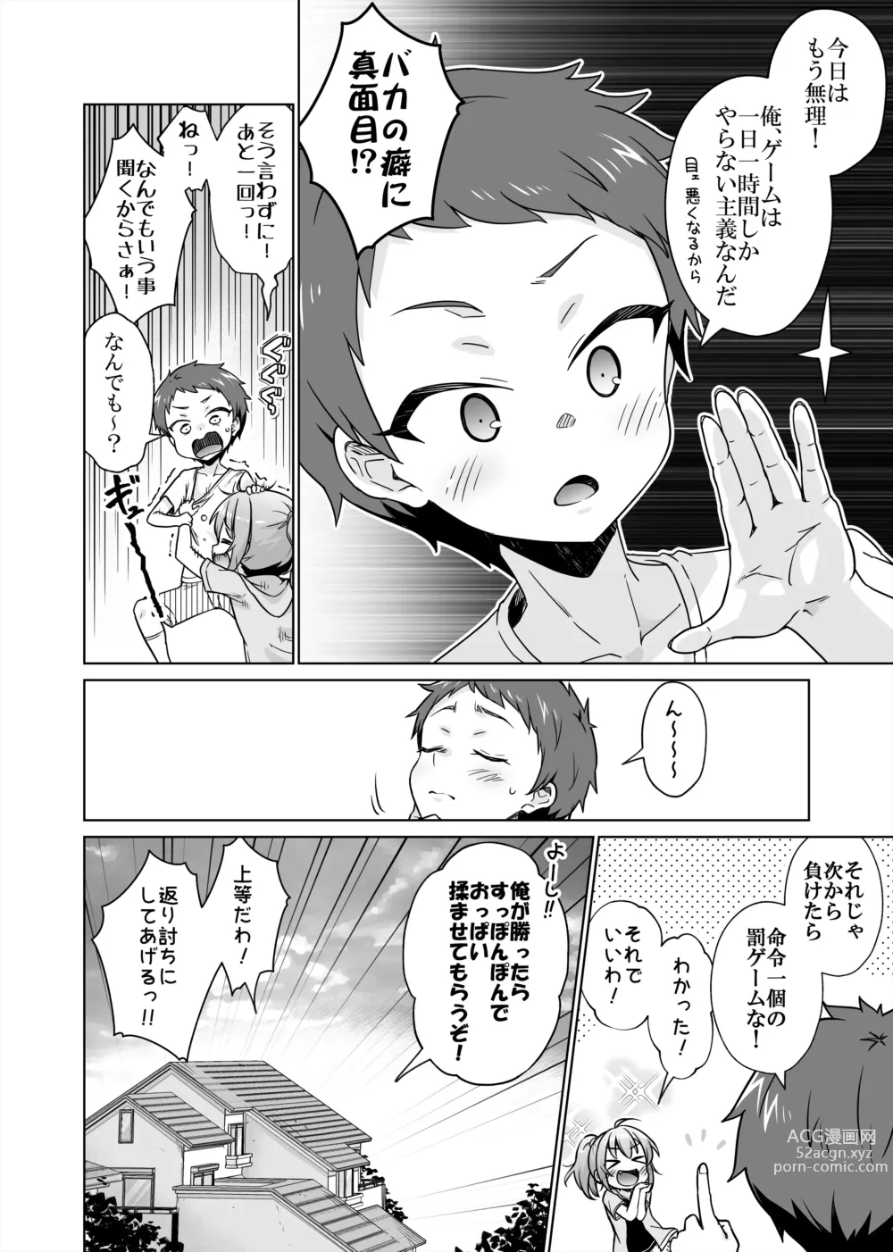 Page 8 of doujinshi Batsu Game de Joshi ni H na Meirei Shichaimashita!!