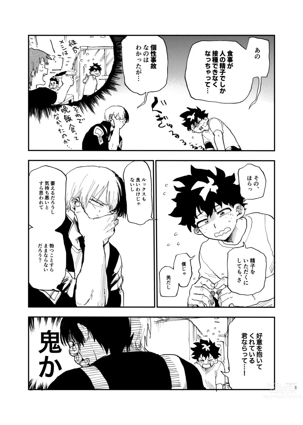 Page 3 of doujinshi No Seishi No Life