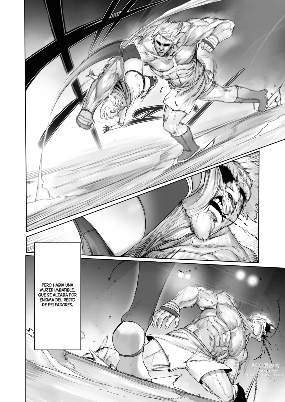 Page 3 of doujinshi Kakutou Rape -Saikyou Shoujo Touka ga Okasareta Hi-