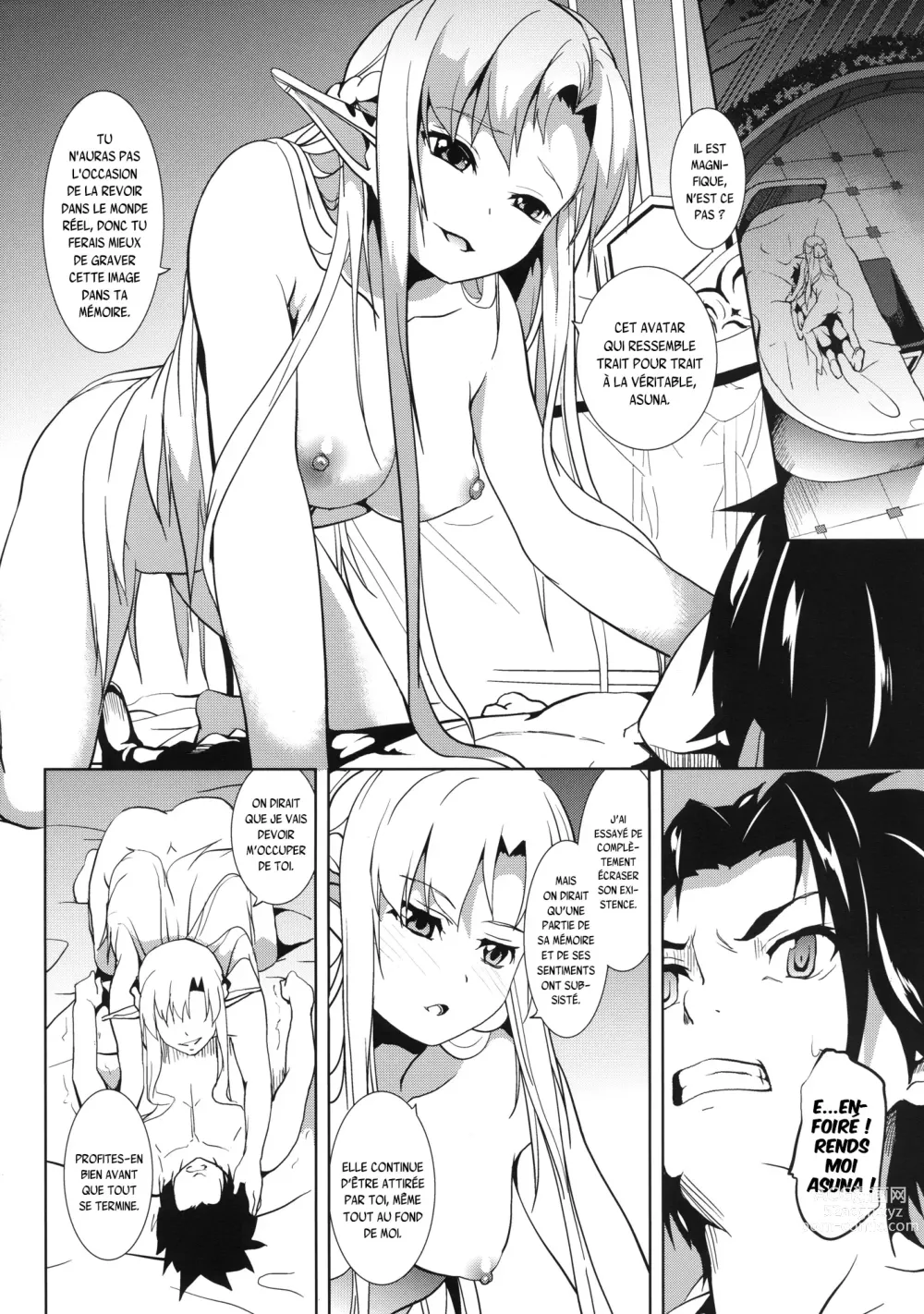 Page 8 of doujinshi overwrite