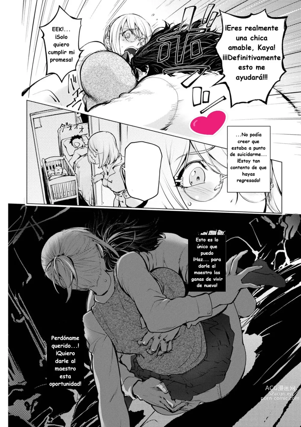Page 12 of manga Kaya-nee to Homeless Sensei