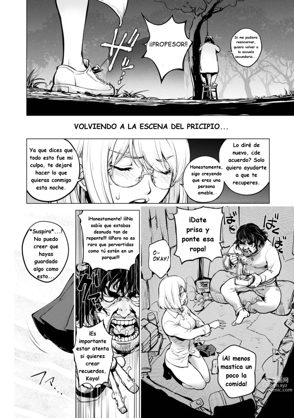 Page 10 of manga Kaya-nee to Homeless Sensei