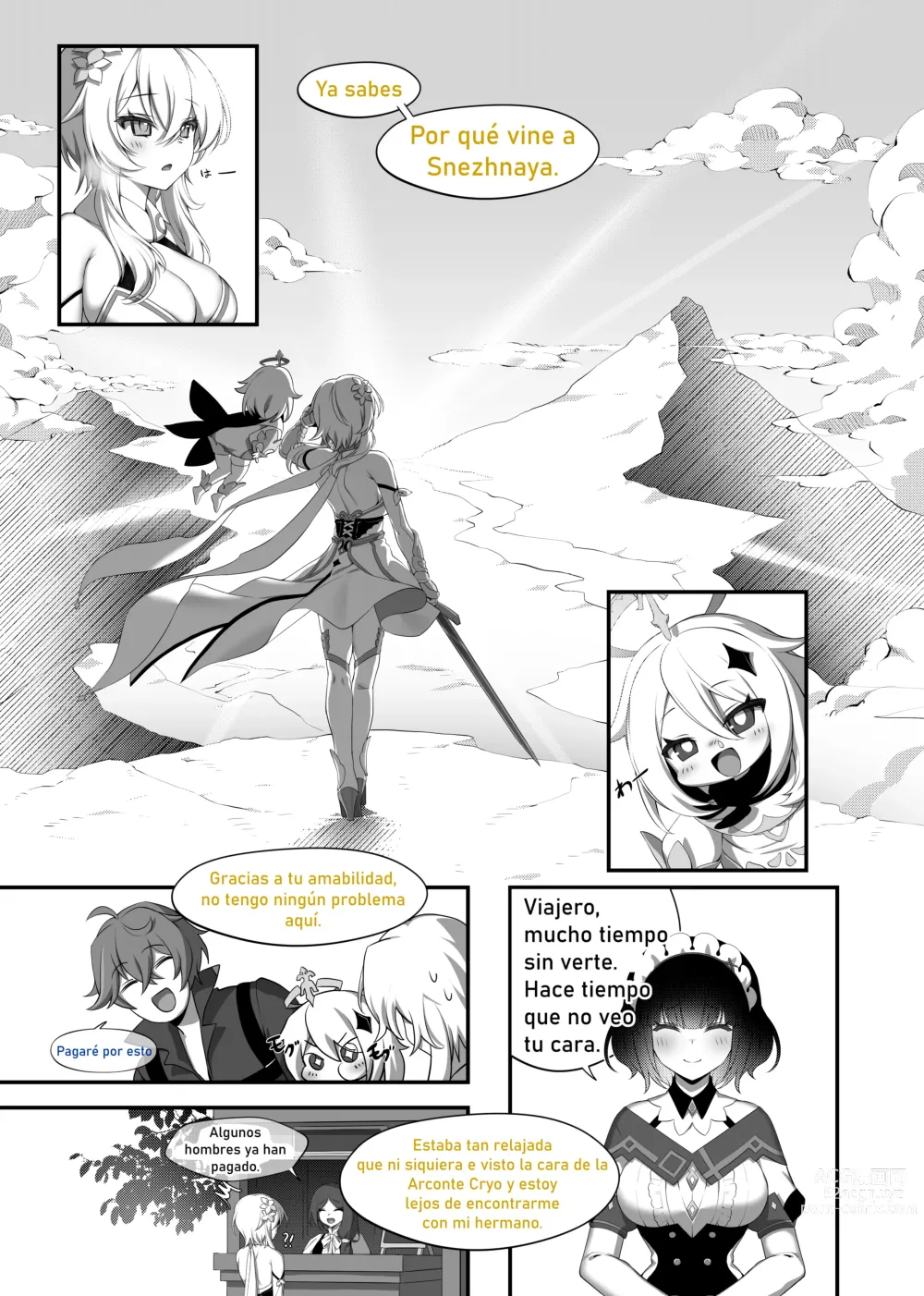 Page 8 of doujinshi Amante del pais nevado