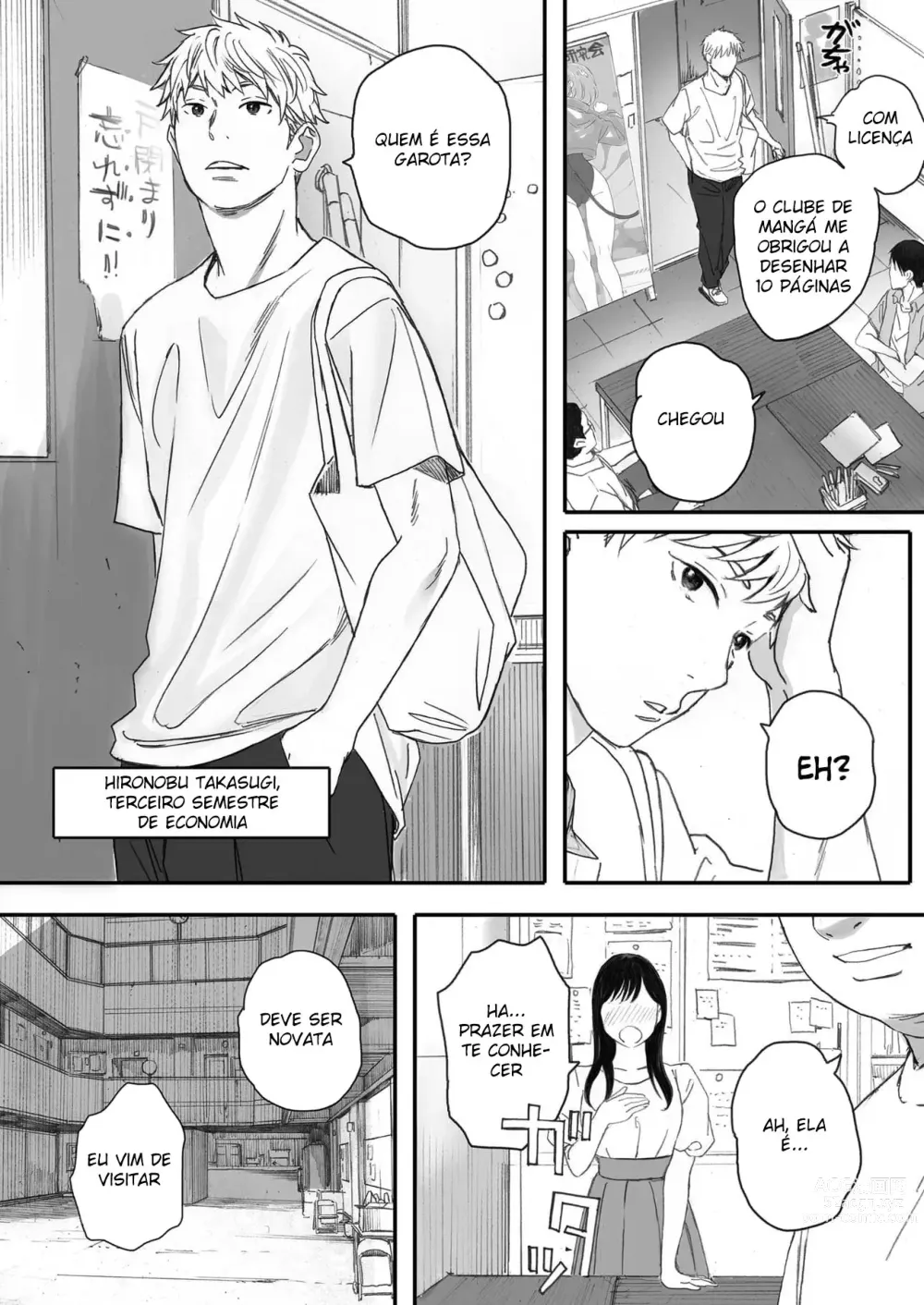 Page 6 of doujinshi Boku no Senpai Kanojo wa OtaCir no Hime ni Naru