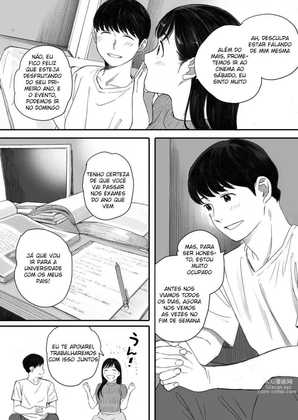 Page 8 of doujinshi Boku no Senpai Kanojo wa OtaCir no Hime ni Naru