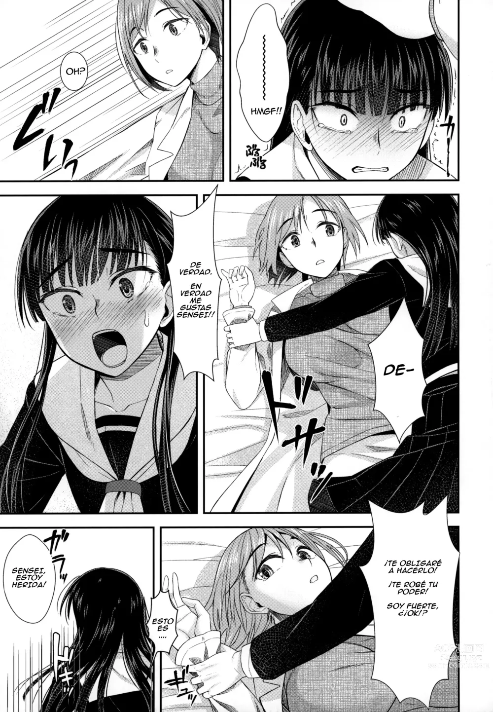 Page 11 of doujinshi Hokenshitsu nite Seitsuu Girl