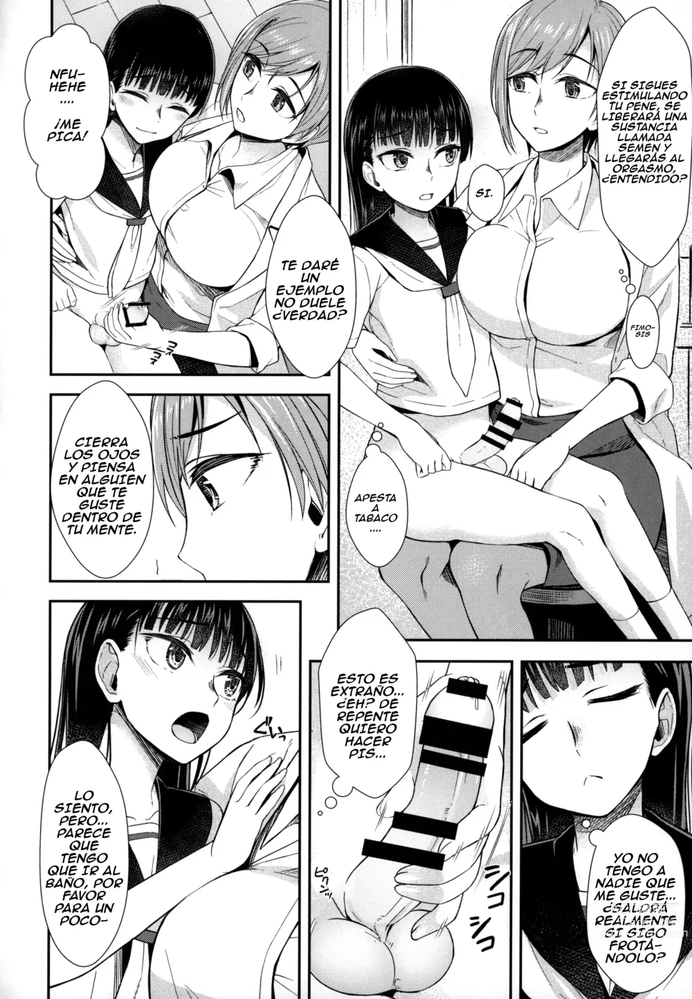 Page 4 of doujinshi Hokenshitsu nite Seitsuu Girl