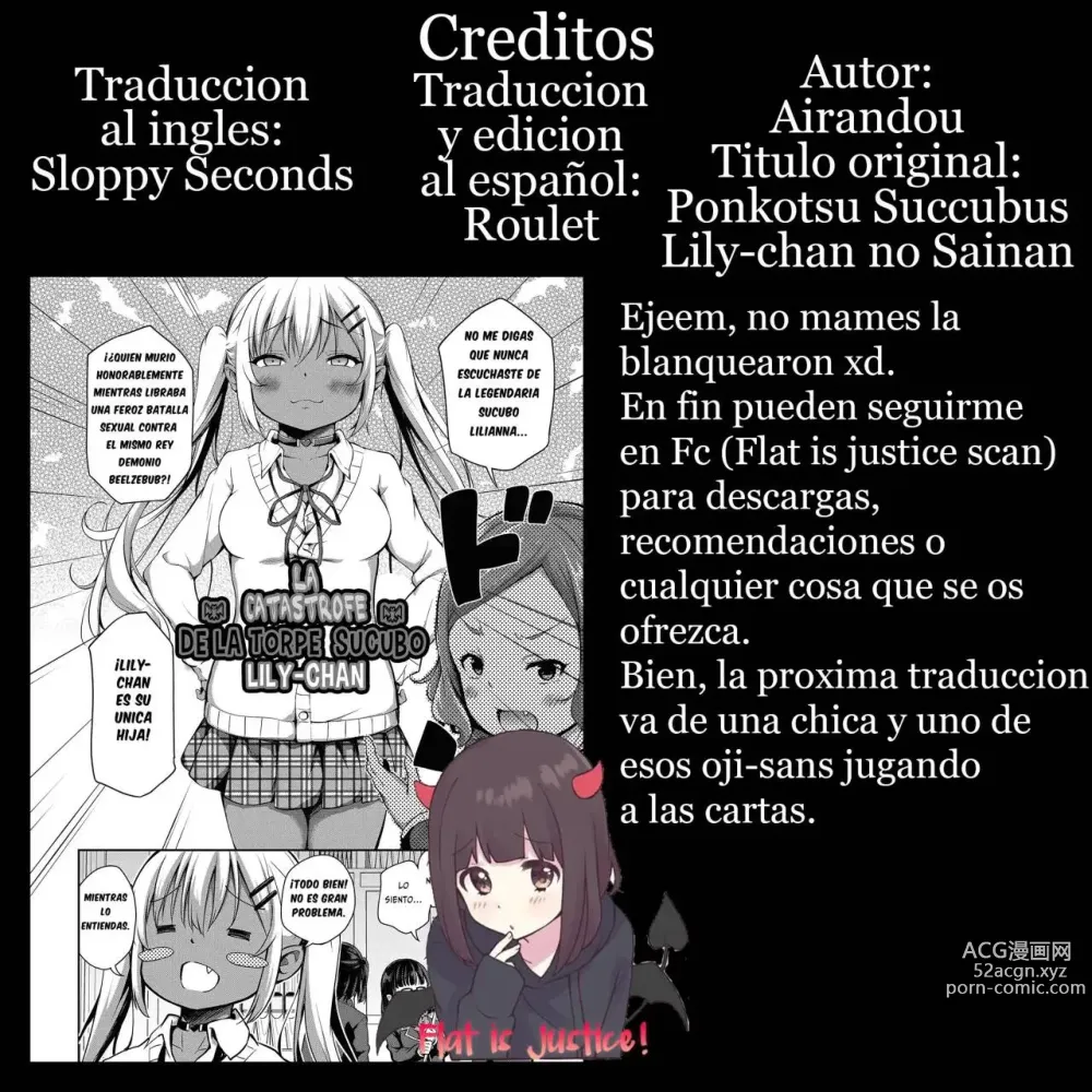 Page 35 of manga La Catastrofe de la Torpe Sucubo Lily-chan (decensored)