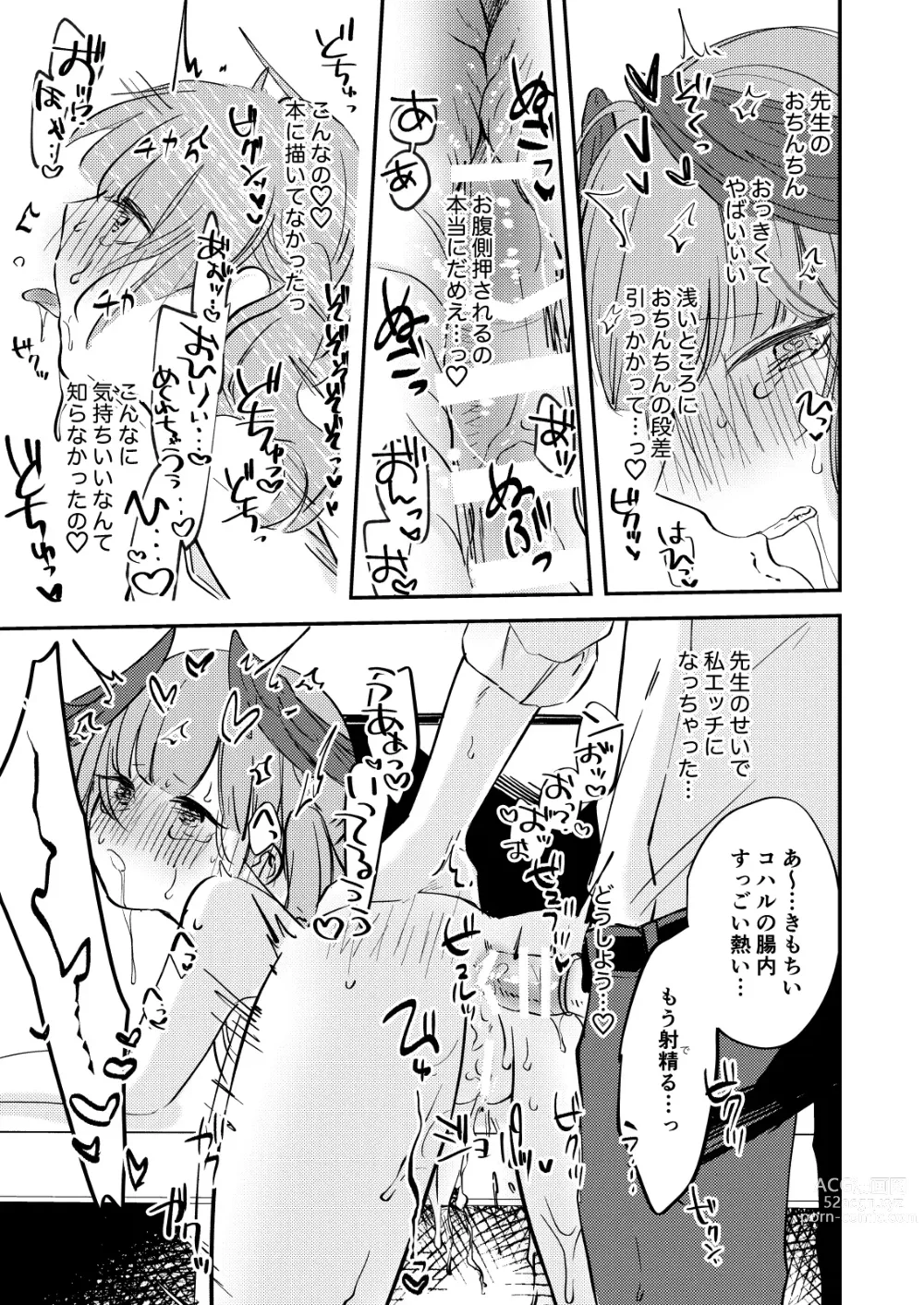Page 14 of doujinshi Kore wa Ecchi ni Fukumaremasu ka?