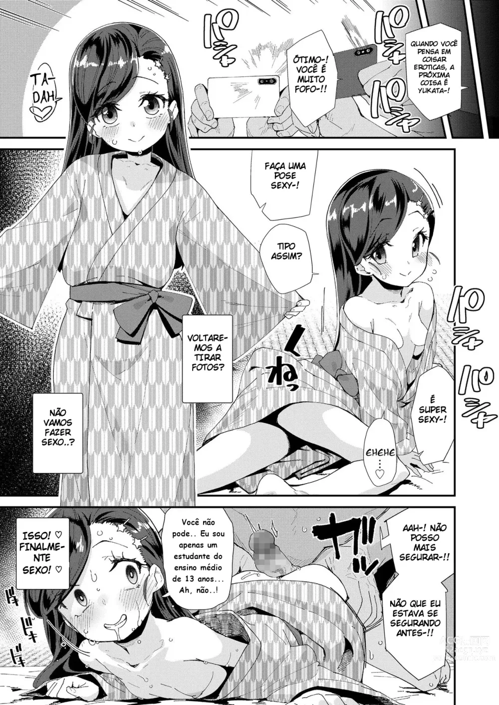 Page 9 of manga Uraaka Yatteru Nonomi-chan -Koshitsu Onsen Dosukebe Gasshuku-