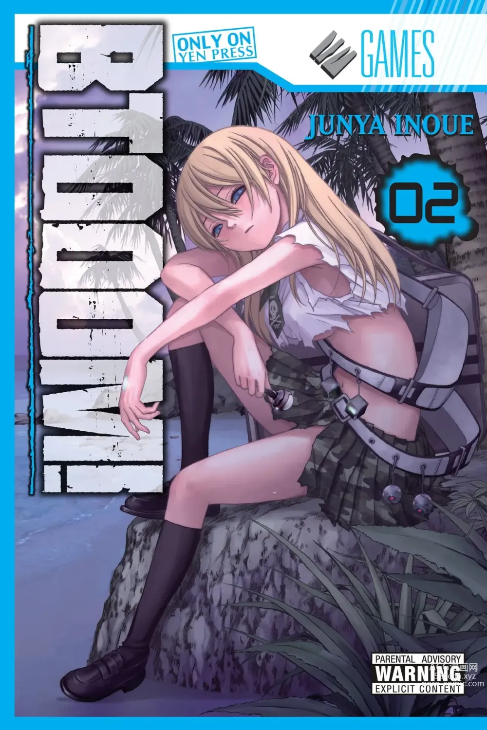 Page 2 of imageset Btooom! Manga Cover