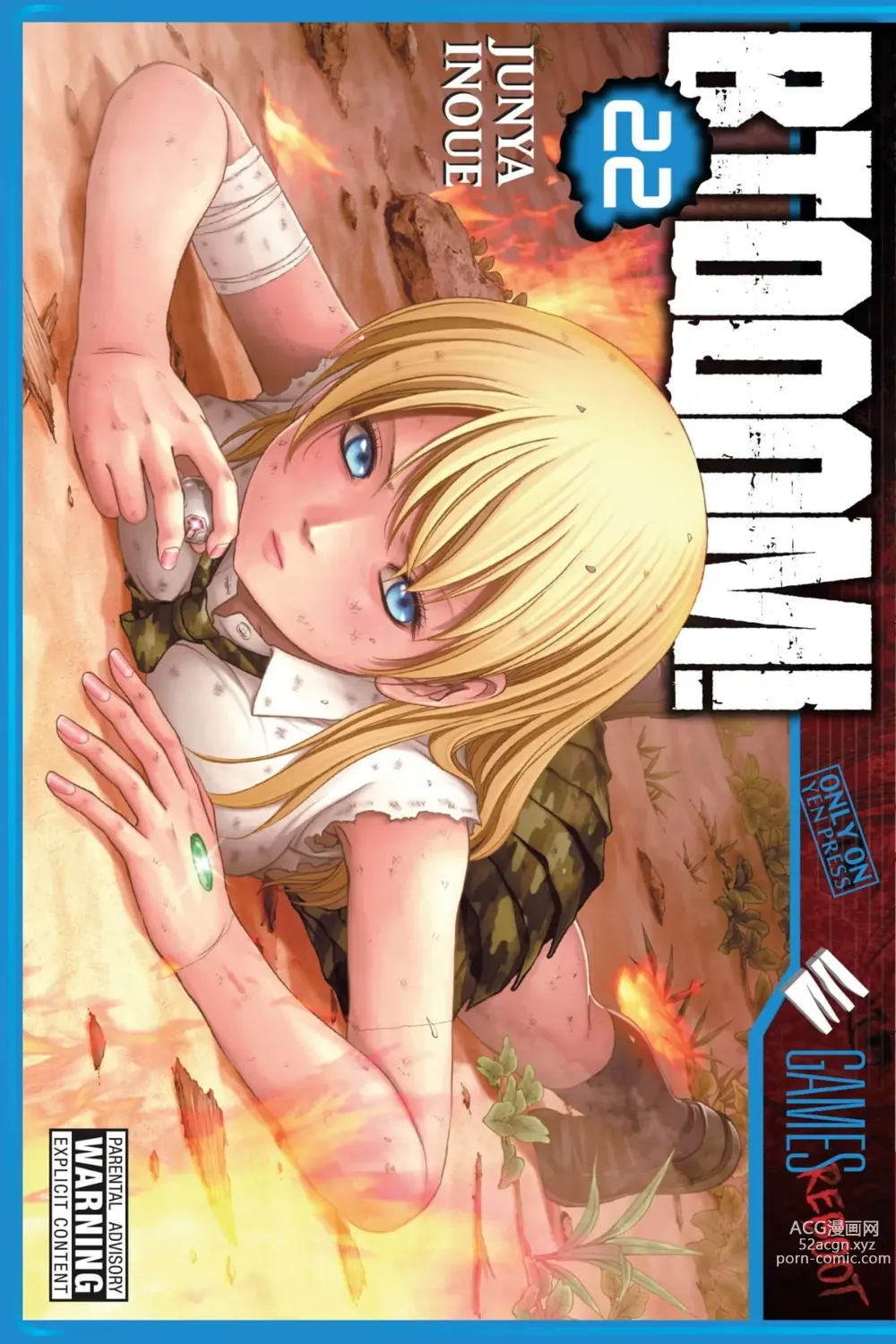 Page 22 of imageset Btooom! Manga Cover