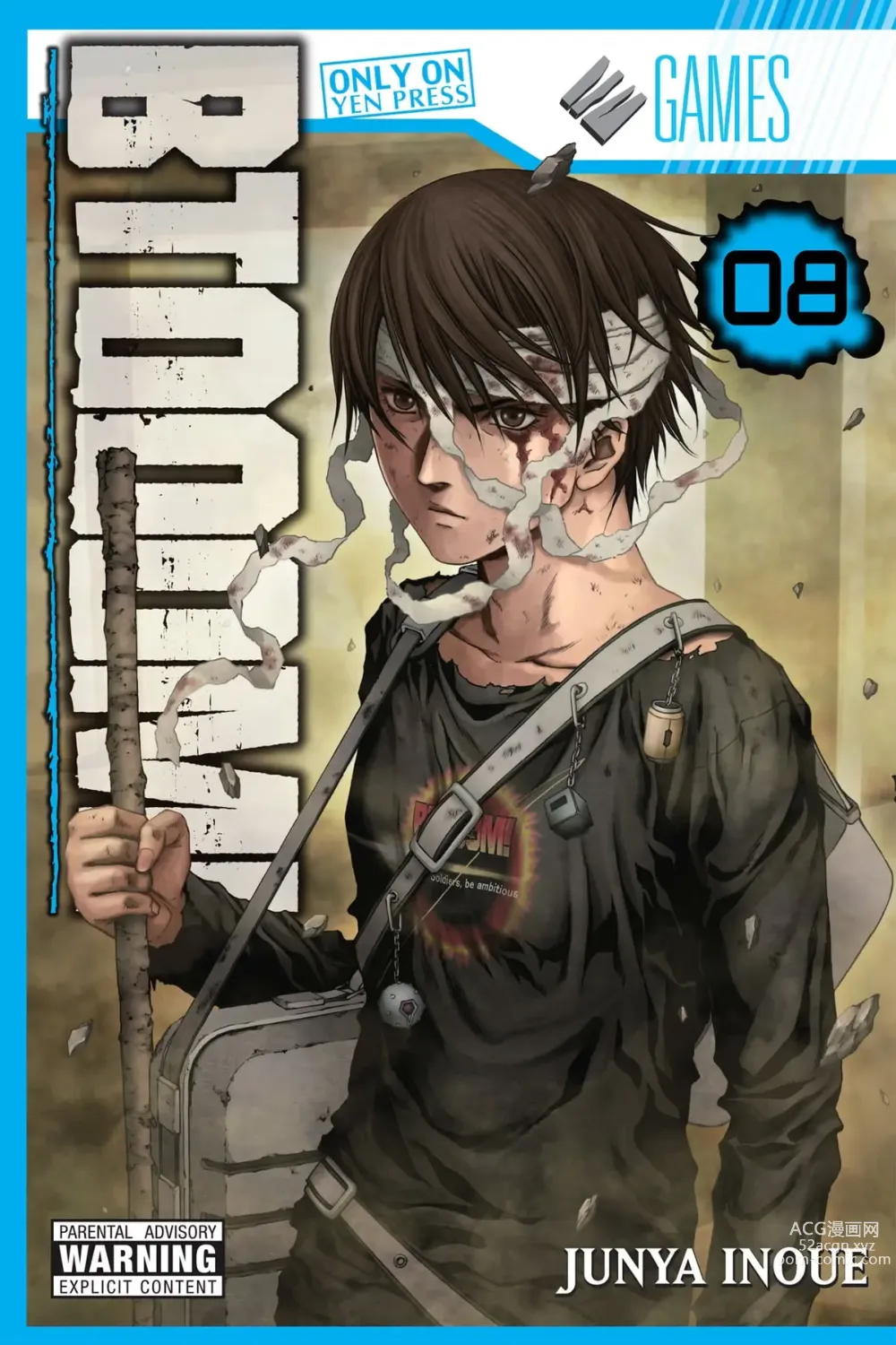 Page 8 of imageset Btooom! Manga Cover