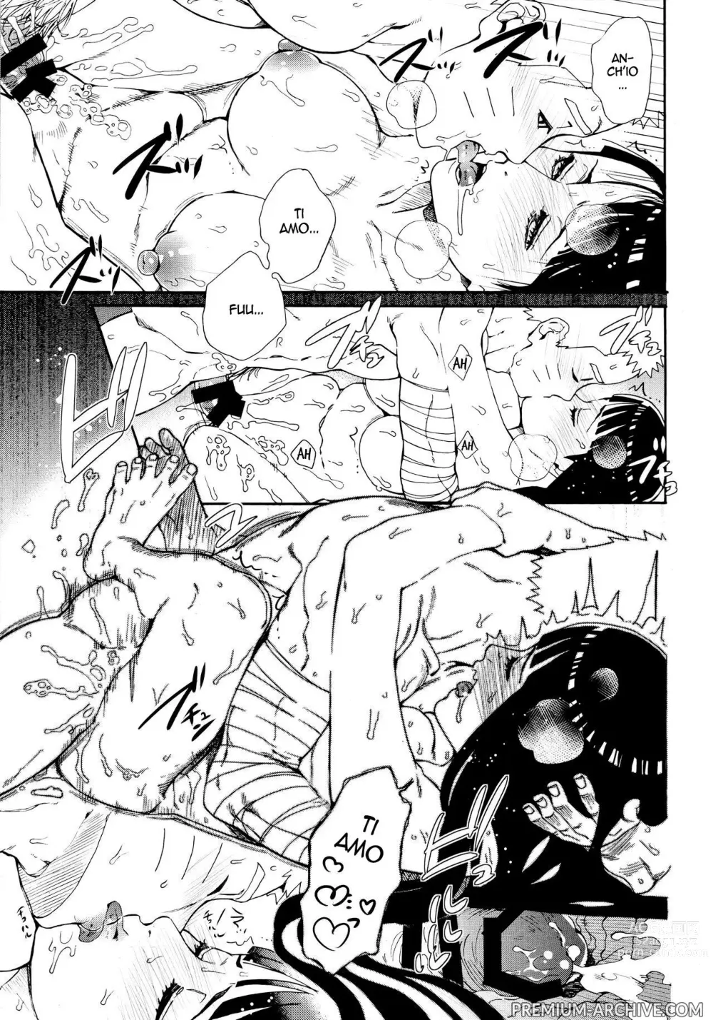 Page 32 of doujinshi Lo sò che Bluffi , Abbracciami